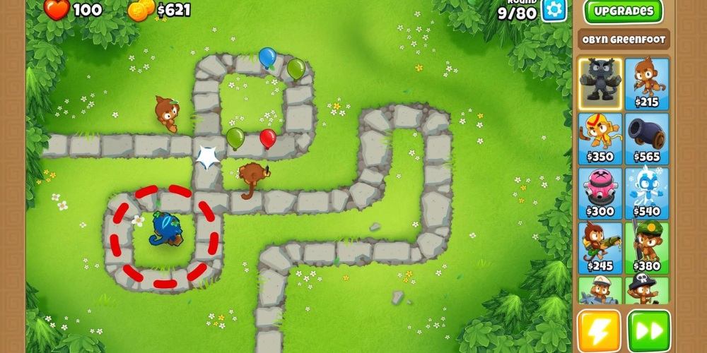 Gameplay Bloons TD 6