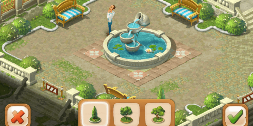 gameplay Gardenscapes